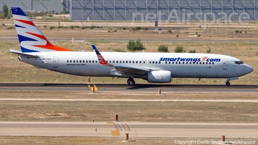 SmartWings Boeing 737-8Q8 (OK-TVY) | Photo 180802