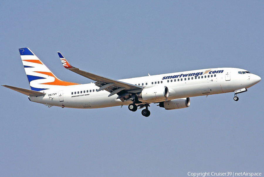SmartWings Boeing 737-8Q8 (OK-TVY) | Photo 129558