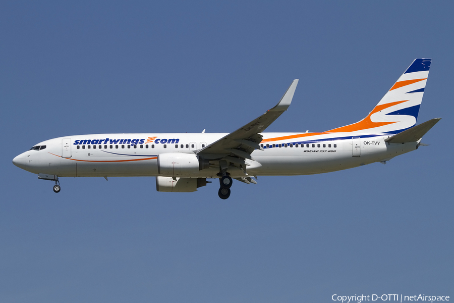 SmartWings Boeing 737-8Q8 (OK-TVY) | Photo 439073