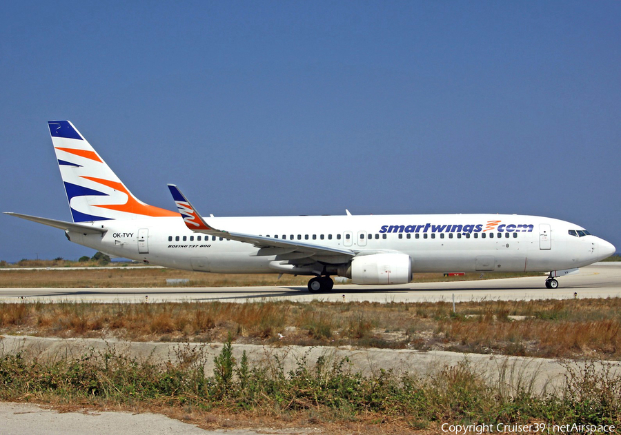 SmartWings Boeing 737-8Q8 (OK-TVY) | Photo 296550
