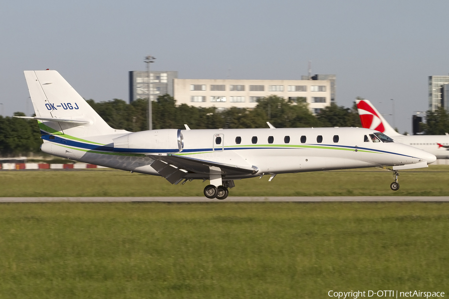 Travel Service Cessna 680 Citation Sovereign (OK-UGJ) | Photo 439255