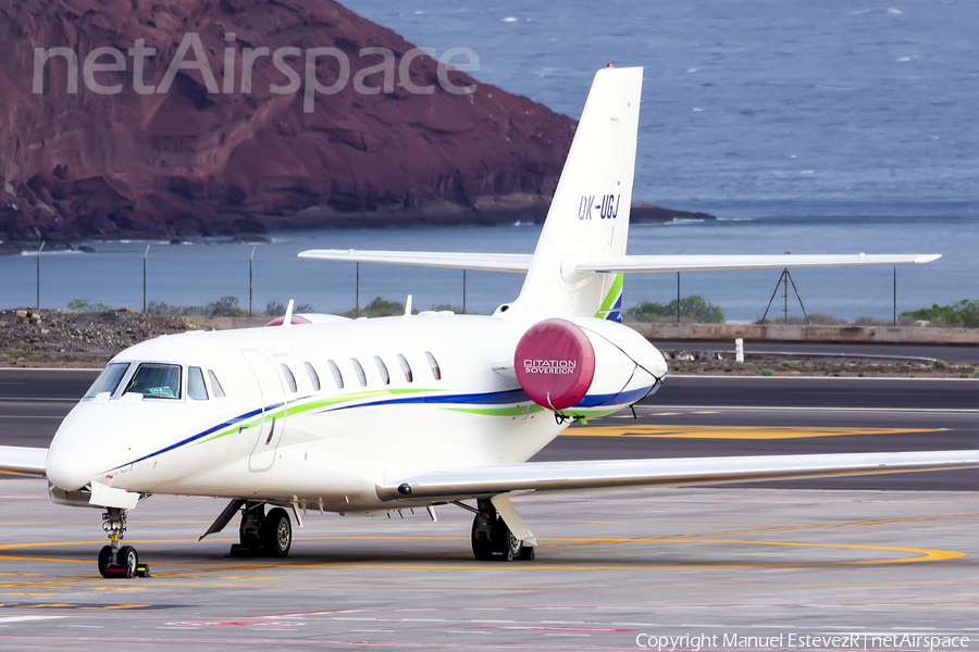 Travel Service Cessna 680 Citation Sovereign (OK-UGJ) | Photo 414247