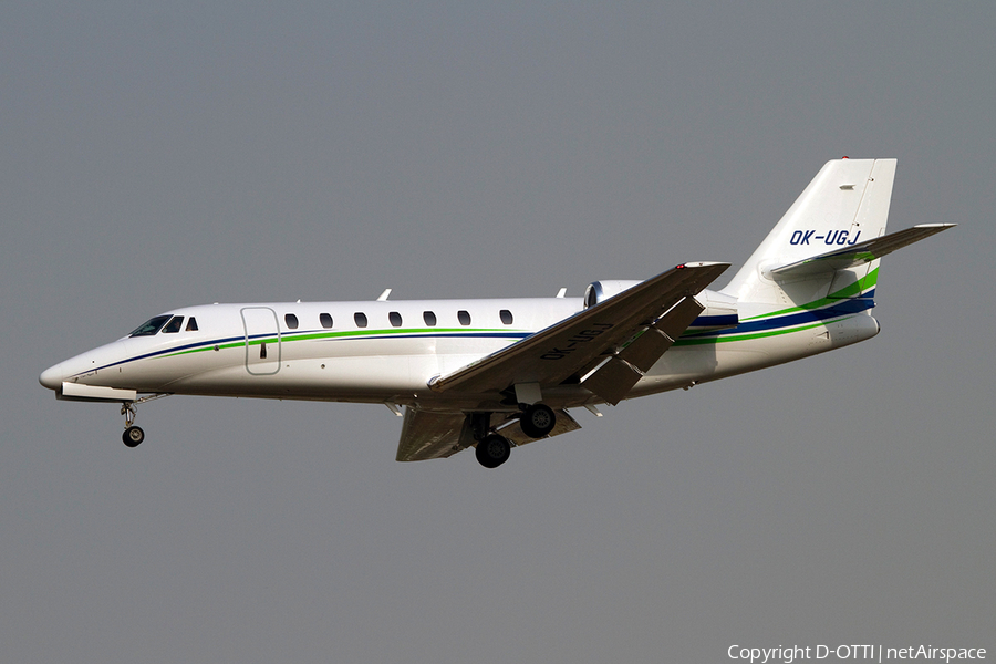 Travel Service Cessna 680 Citation Sovereign (OK-UGJ) | Photo 383397