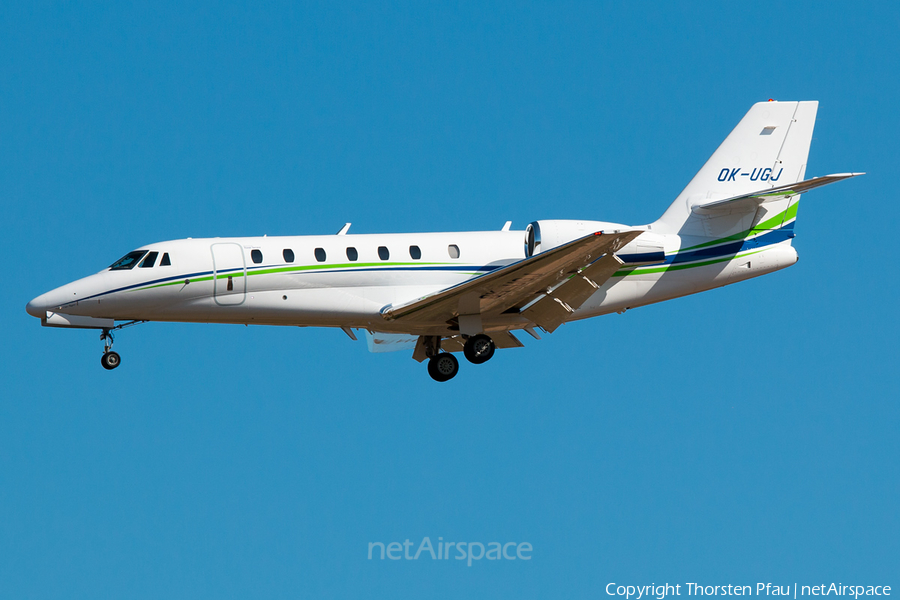 Travel Service Cessna 680 Citation Sovereign (OK-UGJ) | Photo 116006