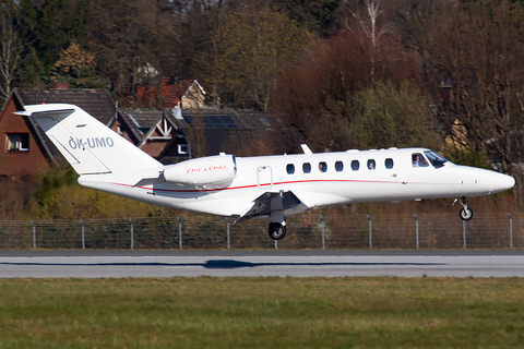 Aeropartner Cessna 525B Citation CJ3 (OK-UMO) at  Hamburg - Fuhlsbuettel (Helmut Schmidt), Germany
