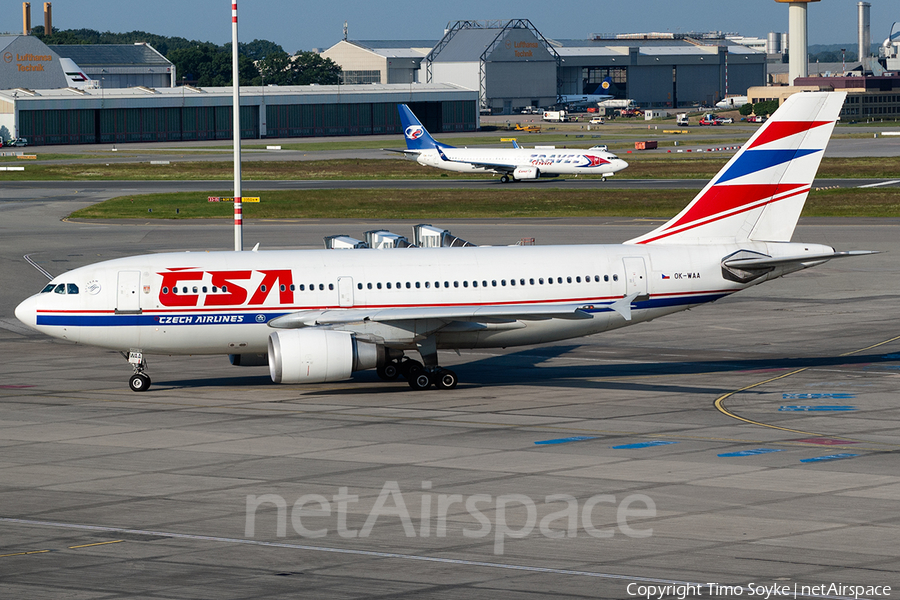 CSA Czech Airlines Airbus A310-304 (OK-WAA) | Photo 33898