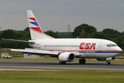 CSA Czech Airlines Boeing 737-59D (OK-WGD) at  Manchester - International (Ringway), United Kingdom