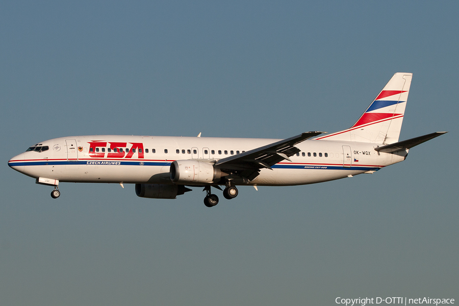 CSA Czech Airlines Boeing 737-436 (OK-WGX) | Photo 199879