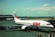 CSA Czech Airlines Boeing 737-436 (OK-WGX) at  Prague - Vaclav Havel (Ruzyne), Czech Republic