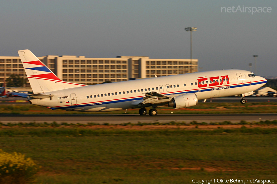 CSA Czech Airlines Boeing 737-436 (OK-WGY) | Photo 39091