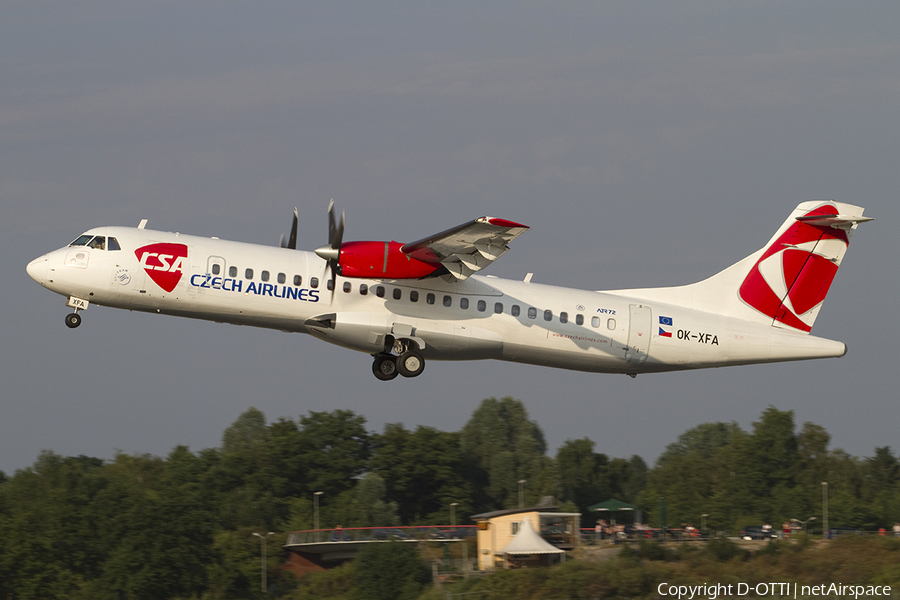 CSA Czech Airlines ATR 72-202 (OK-XFA) | Photo 300037