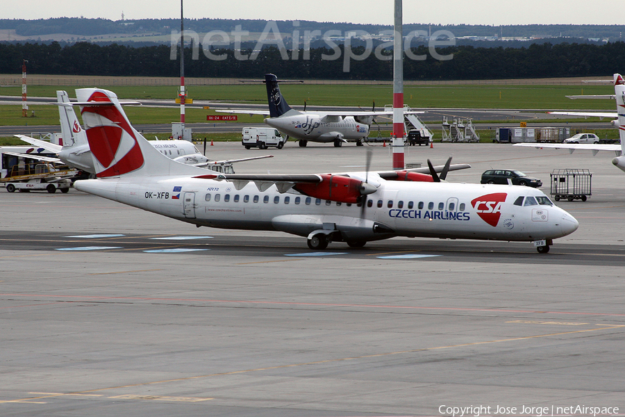 CSA Czech Airlines ATR 72-202 (OK-XFB) | Photo 441393