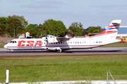 CSA Czech Airlines ATR 72-202 (OK-XFC) at  Hamburg - Fuhlsbuettel (Helmut Schmidt), Germany
