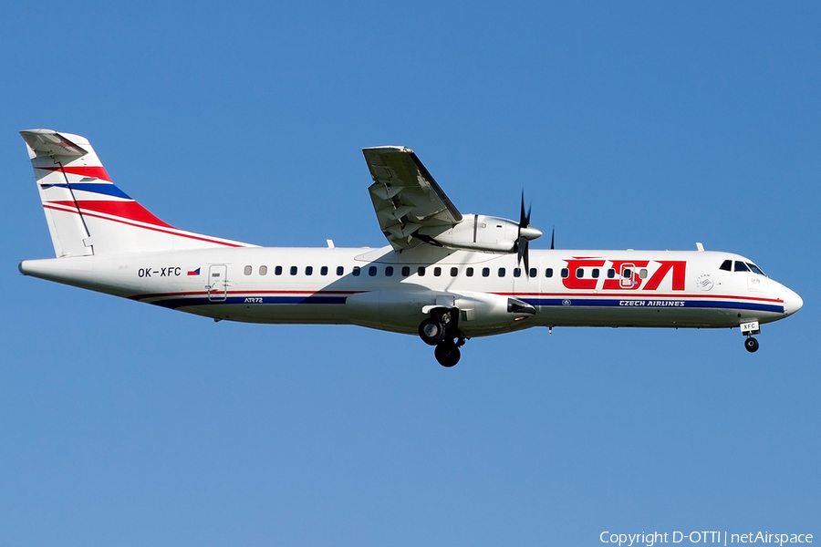 CSA Czech Airlines ATR 72-202 (OK-XFC) | Photo 198209