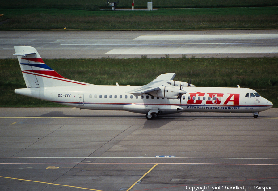 CSA Czech Airlines ATR 72-202 (OK-XFC) | Photo 106114