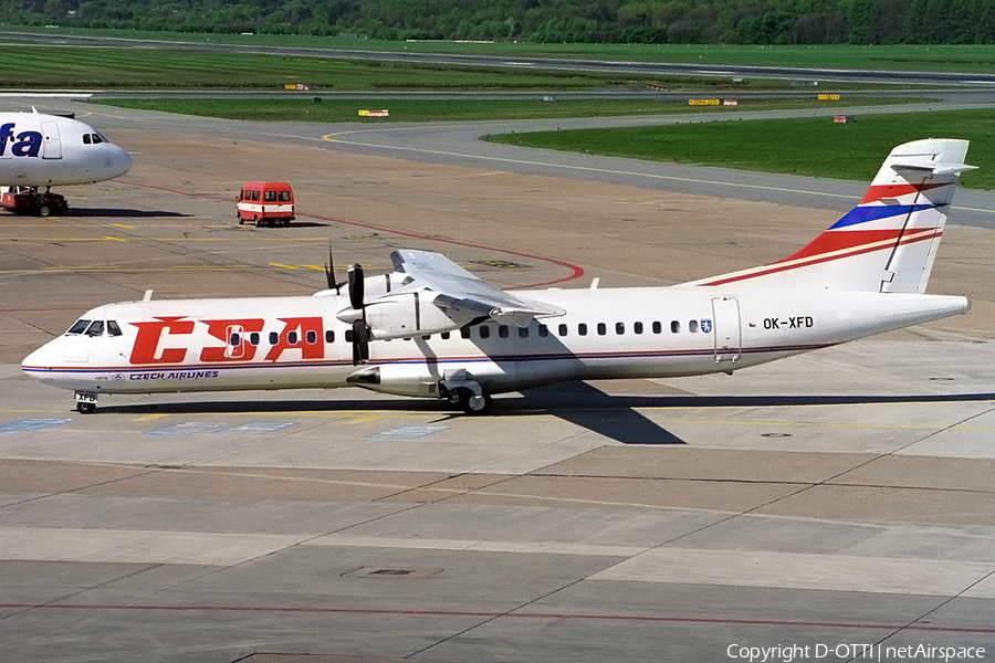CSA Czech Airlines ATR 72-202 (OK-XFD) | Photo 188922