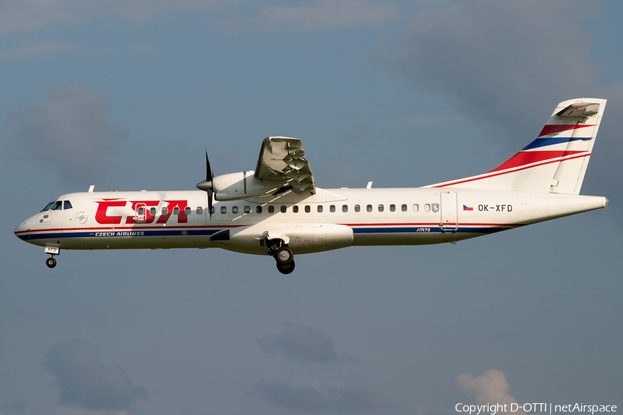 CSA Czech Airlines ATR 72-202 (OK-XFD) | Photo 198213