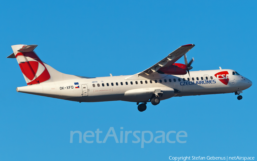 CSA Czech Airlines ATR 72-202 (OK-XFD) | Photo 6304