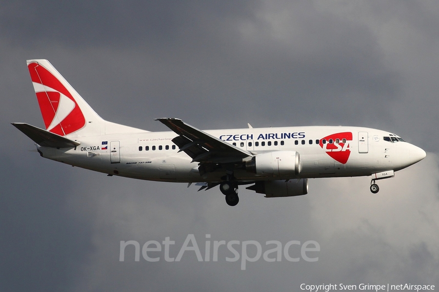 CSA Czech Airlines Boeing 737-55S (OK-XGA) | Photo 22476
