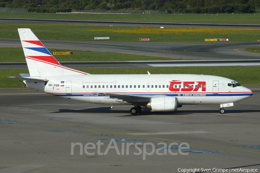 CSA Czech Airlines Boeing 737-55S (OK-XGB) | Photo 16705