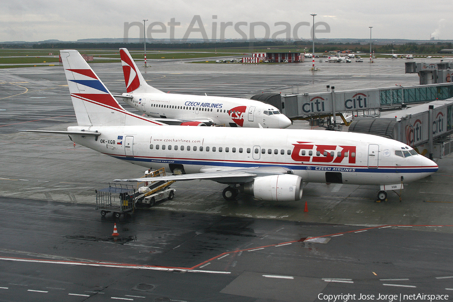 CSA Czech Airlines Boeing 737-55S (OK-XGB) | Photo 441702