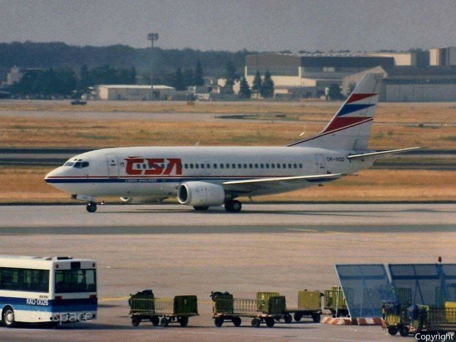 CSA Czech Airlines Boeing 737-55S (OK-XGC) | Photo 150880