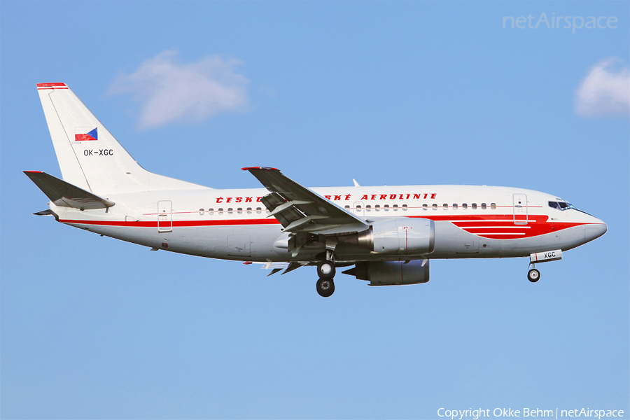 CSA Czech Airlines Boeing 737-55S (OK-XGC) | Photo 38689