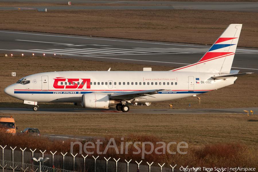 CSA Czech Airlines Boeing 737-55S (OK-XGC) | Photo 46970