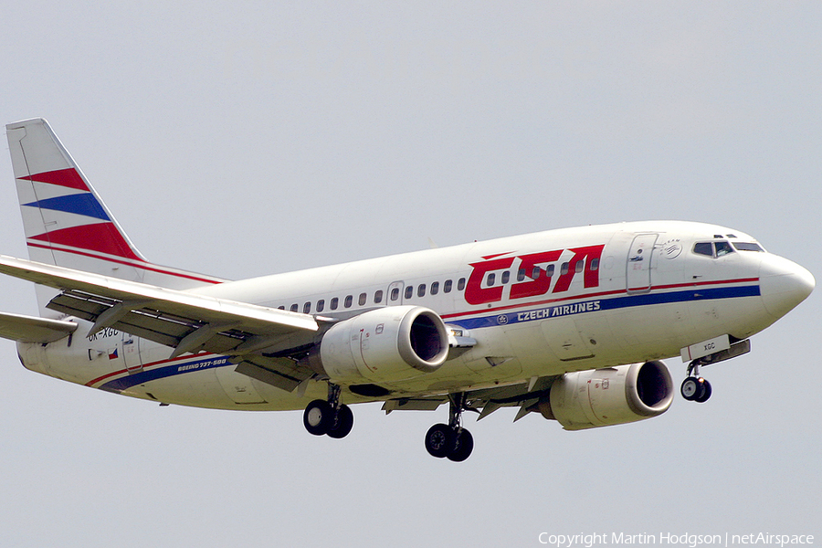 CSA Czech Airlines Boeing 737-55S (OK-XGC) | Photo 102740