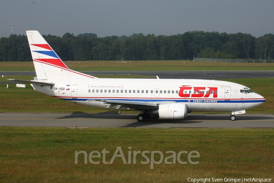 CSA Czech Airlines Boeing 737-55S (OK-XGD) | Photo 16280