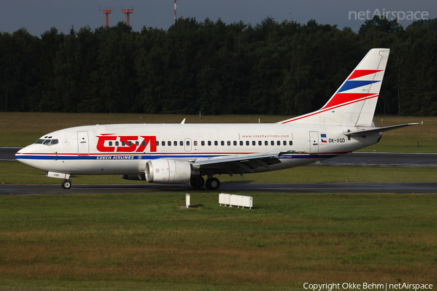 CSA Czech Airlines Boeing 737-55S (OK-XGD) | Photo 52297