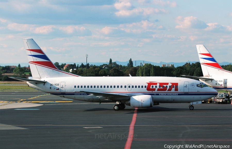 CSA Czech Airlines Boeing 737-55S (OK-XGD) | Photo 442517