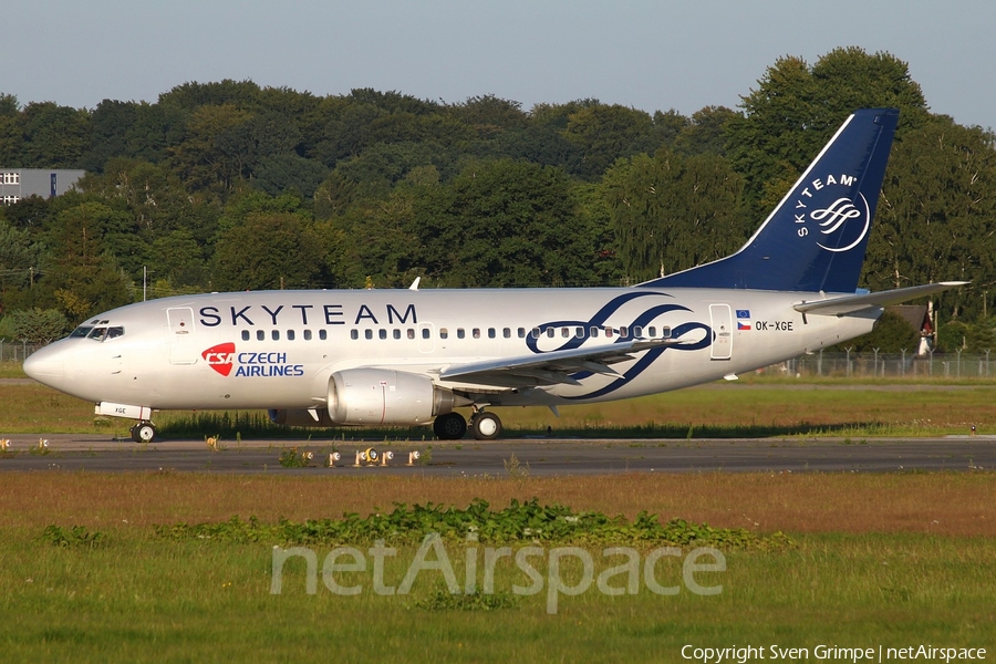 CSA Czech Airlines Boeing 737-55S (OK-XGE) | Photo 11342