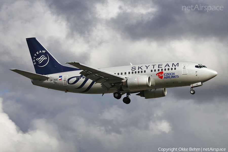 CSA Czech Airlines Boeing 737-55S (OK-XGE) | Photo 38688