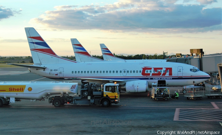 CSA Czech Airlines Boeing 737-5H6 (OK-XGV) | Photo 442518