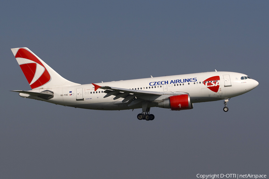 CSA Czech Airlines Airbus A310-325 (OK-YAC) | Photo 273396