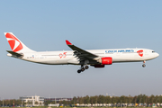 CSA Czech Airlines Airbus A330-323X (OK-YBA) at  Amsterdam - Schiphol, Netherlands