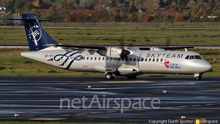 CSA Czech Airlines ATR 72-212 (OK-YFT) | Photo 224423
