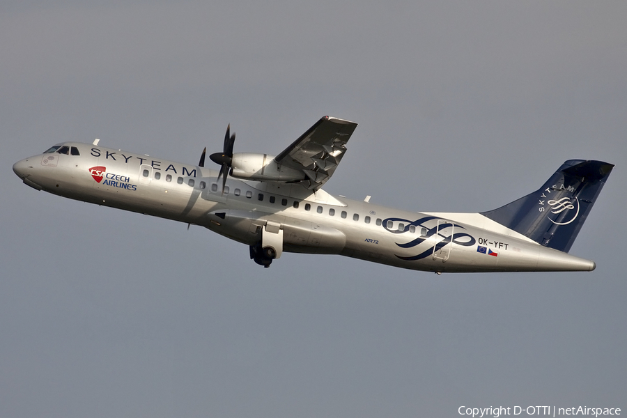 CSA Czech Airlines ATR 72-212 (OK-YFT) | Photo 454730