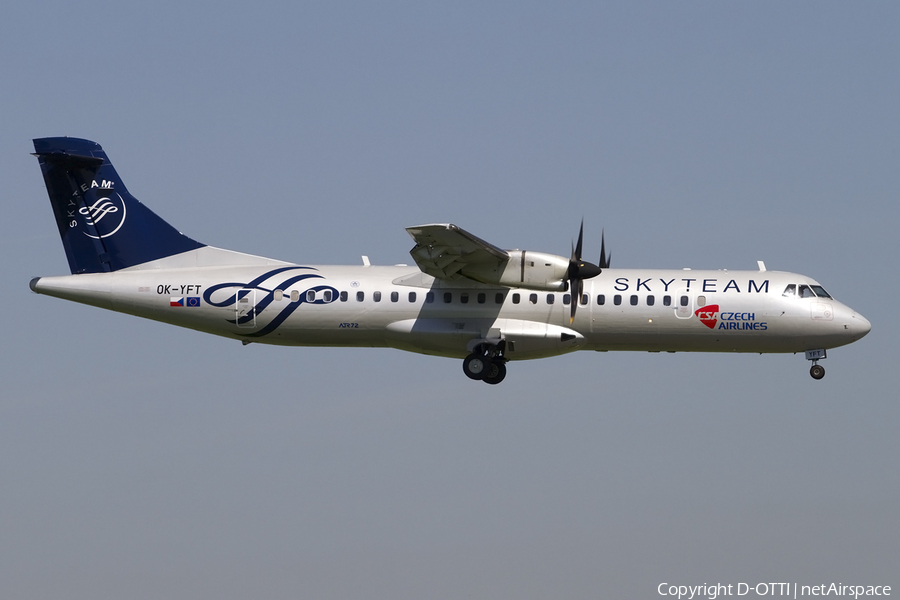 CSA Czech Airlines ATR 72-212 (OK-YFT) | Photo 439335
