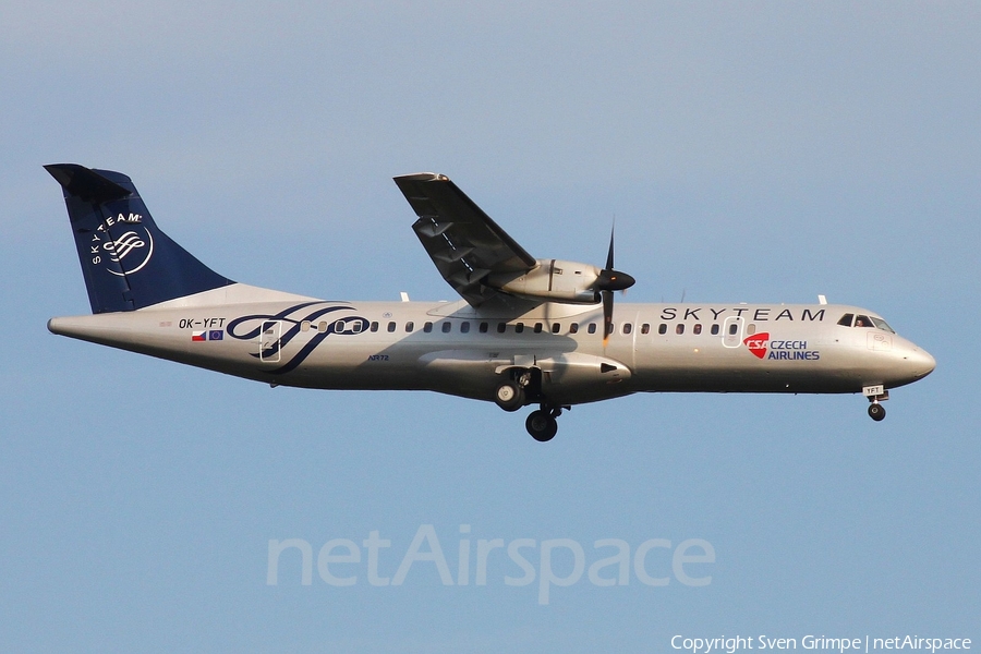 CSA Czech Airlines ATR 72-212 (OK-YFT) | Photo 51390