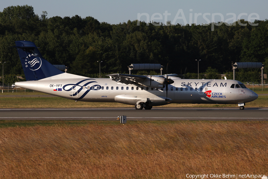 CSA Czech Airlines ATR 72-212 (OK-YFT) | Photo 79648