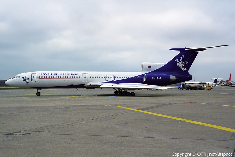 Slovak Airlines Tupolev Tu-154M (OM-AAA) | Photo 455536