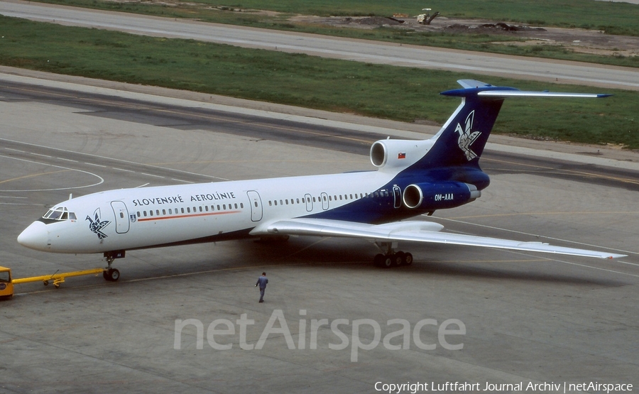 Slovak Airlines Tupolev Tu-154M (OM-AAA) | Photo 408831