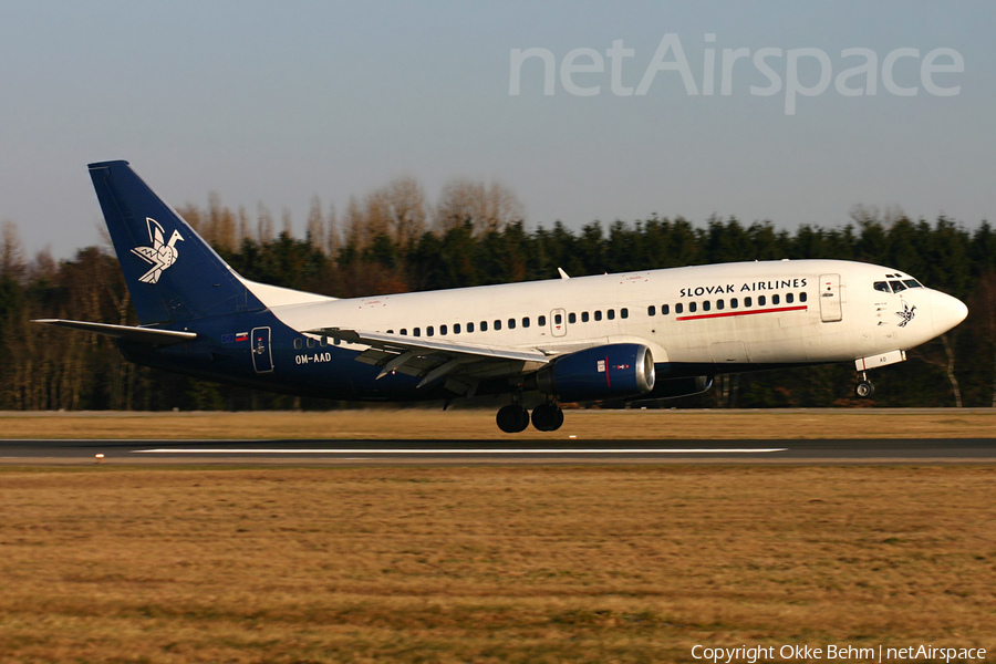Slovak Airlines Boeing 737-33A (OM-AAD) | Photo 70798