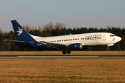 Slovak Airlines Boeing 737-33A (OM-AAD) at  Hamburg - Fuhlsbuettel (Helmut Schmidt), Germany