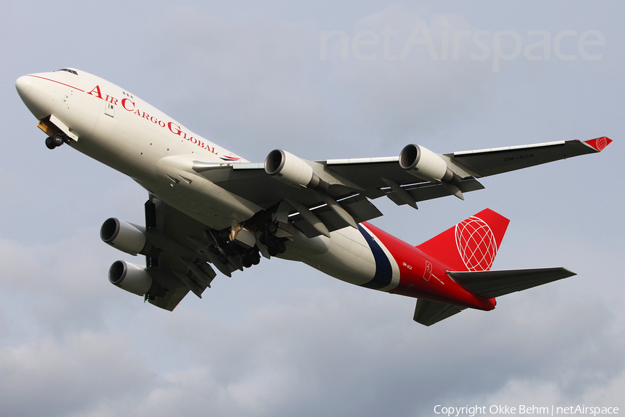 Air Cargo Global Boeing 747-481F (OM-ACA) | Photo 75095