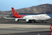 Air Cargo Global Boeing 747-481F (OM-ACA) at  Gran Canaria, Spain