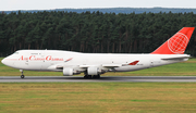 Air Cargo Global Boeing 747-409(BDSF) (OM-ACG) at  Nuremberg, Germany
