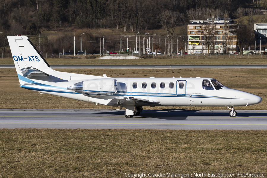 Air Transport Europe (ATE) Cessna 550 Citation Bravo (OM-ATS) | Photo 97253